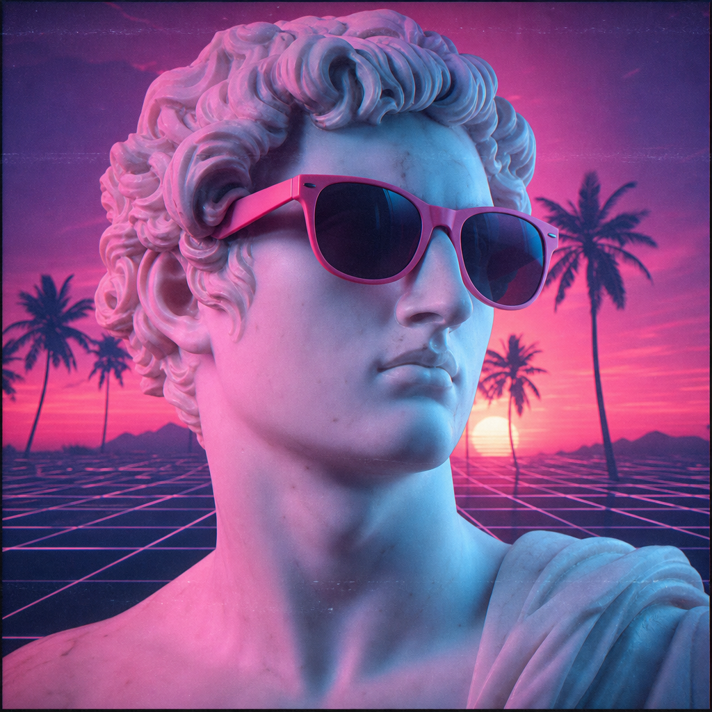 Vaporwave Aesthetic: Example 1