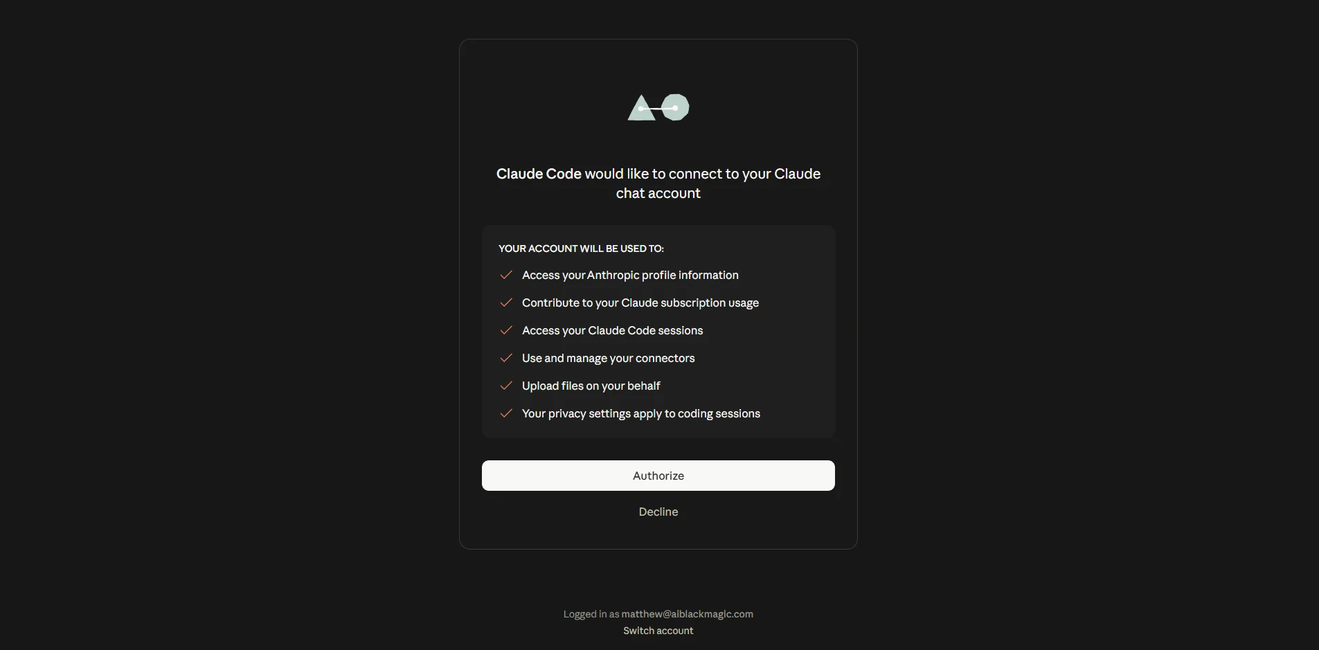Browser window on Windows showing the Claude login authentication screen