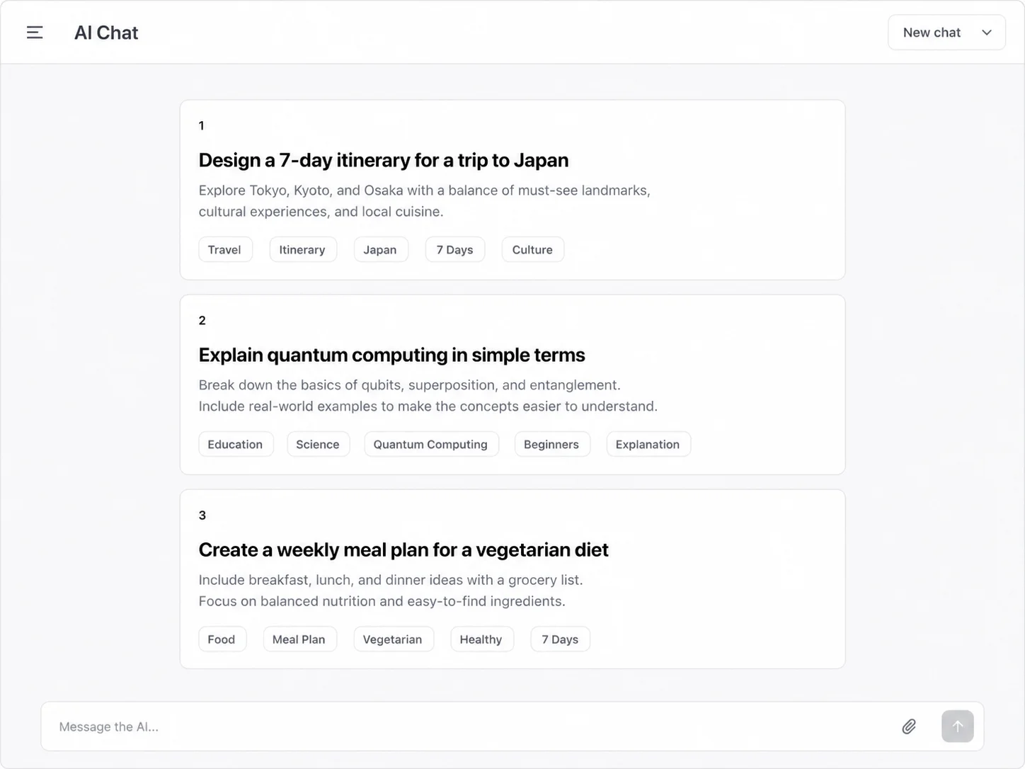 Pending posts rendered as numbered approval cards, each showing its hook, a caption preview, and labels for platform and scheduled time.